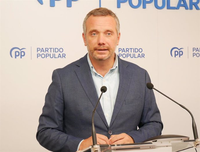 El vicesecretario de Organización, Comunicación y Electoral del Partido Popular de la Región de Murcia, Joaquín Segado