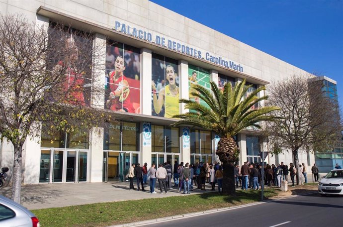 Archivo - El Palacio de Deportes Carolina Marín, en Huelva