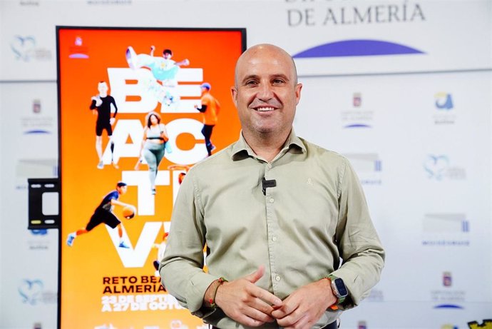 El vicepresidente de la Diputación de Almería y diputado de Deportes, Vida Saludable y Juventud, José Antonio García