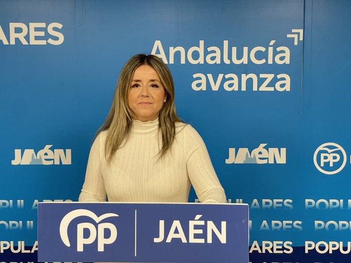 Archivo - La secretaria general del PP de Jaén, Elena González.