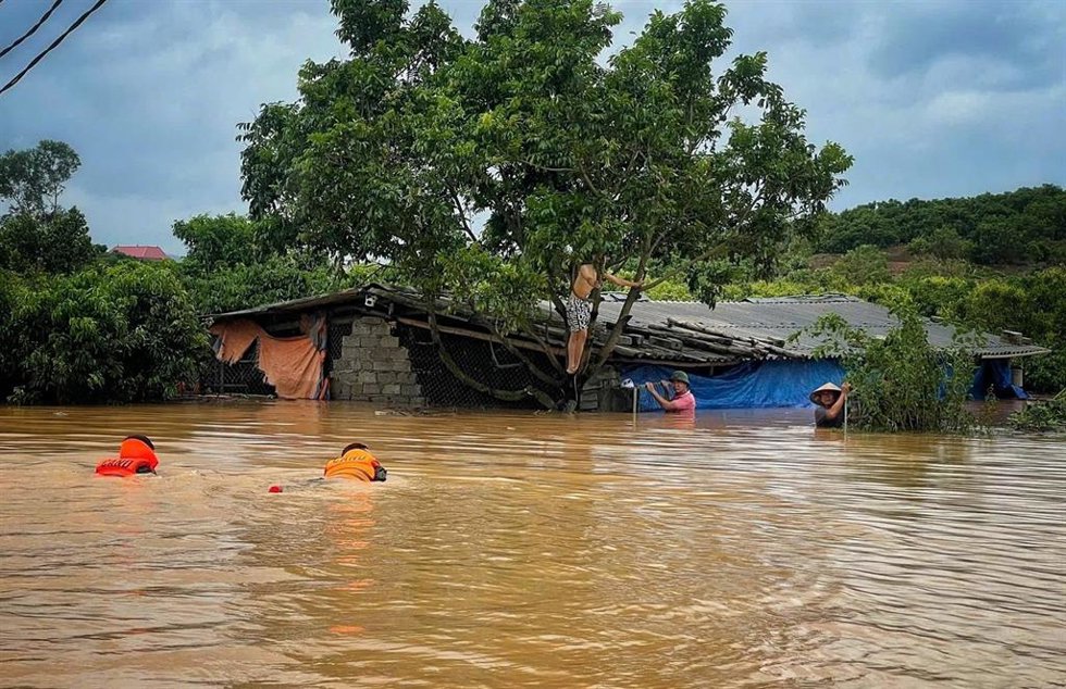 Inundaciones en Vietnam