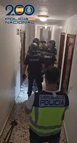 Operación policial en Benidorm