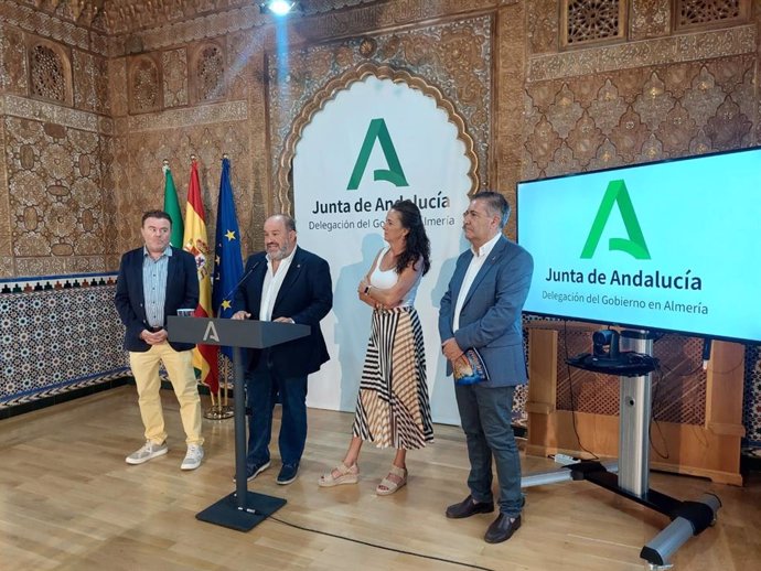 Presentación del programa especial de RTVA sobre el Cristo de la Luz de Dalías (Almería).