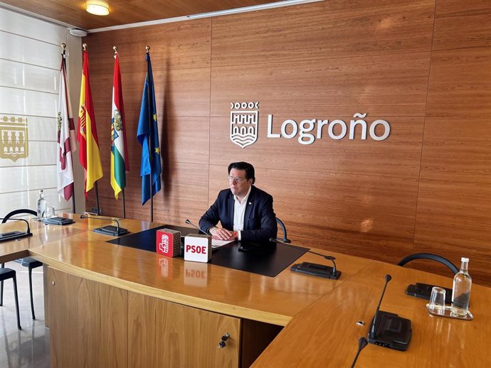 Archivo - Kilian Cruz, concejal del PSOE en Logroño