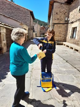 Una cartera rural en Vinuesa (Soria).