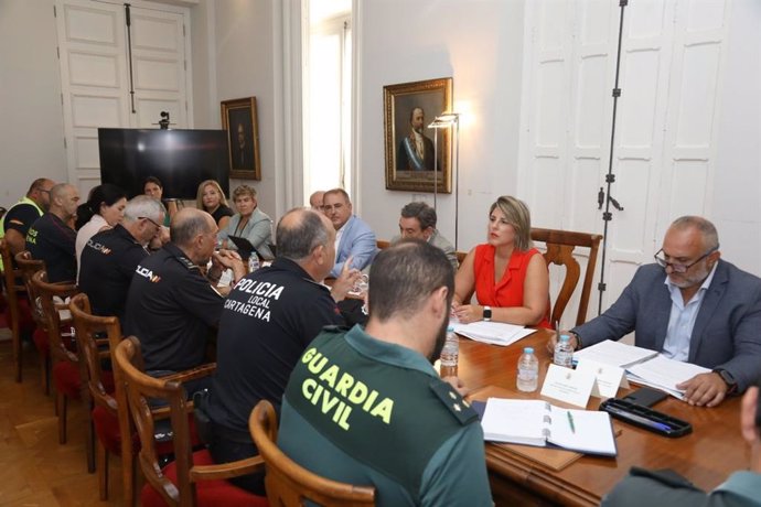 Reunión de la Junta Local de Seguridad de las fiestas de Carthagineses y Romanos