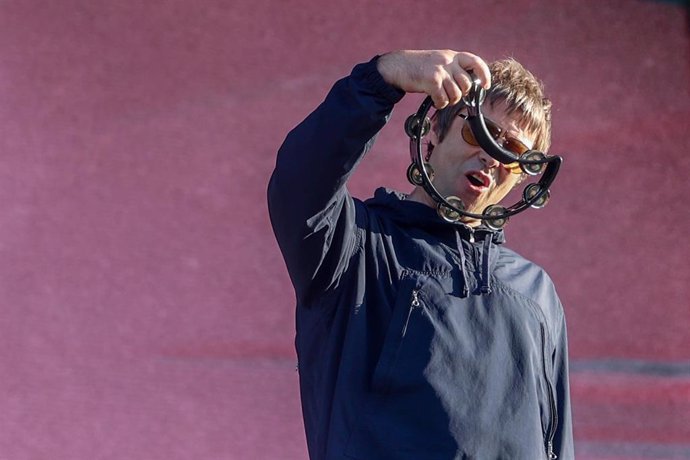 Archivo - El cantante Liam Gallagher durante una actuación en la tercera jornada del festival Mad Cool 2023