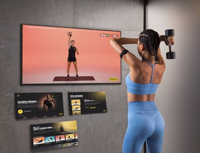 Technogym incorpora su 'experiencia' de fitness en los televisores de Samsung.