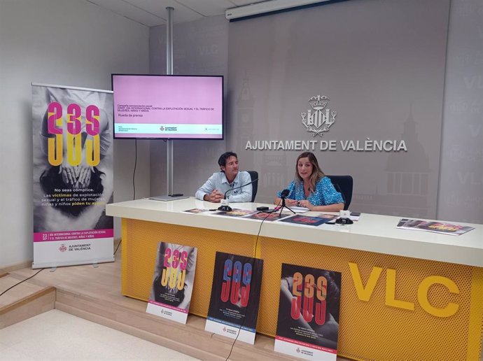 El Ayuntamiento de València impulsa una campaña contra la explotación sexual bajo el lema 'No seas cómplice. Las víctimas piden tu ayuda'