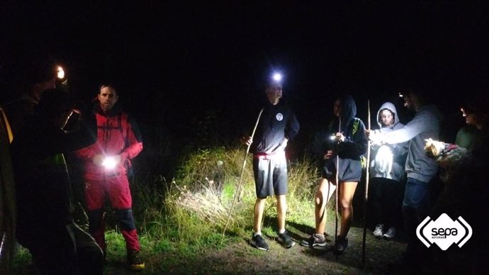 Rescate de excursionistas desorientasdos en Somiedo.