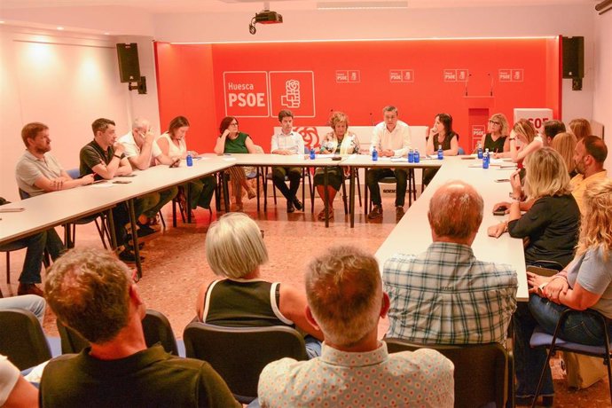 Ejecutiva Provincial del PSOE Alto Aragón.