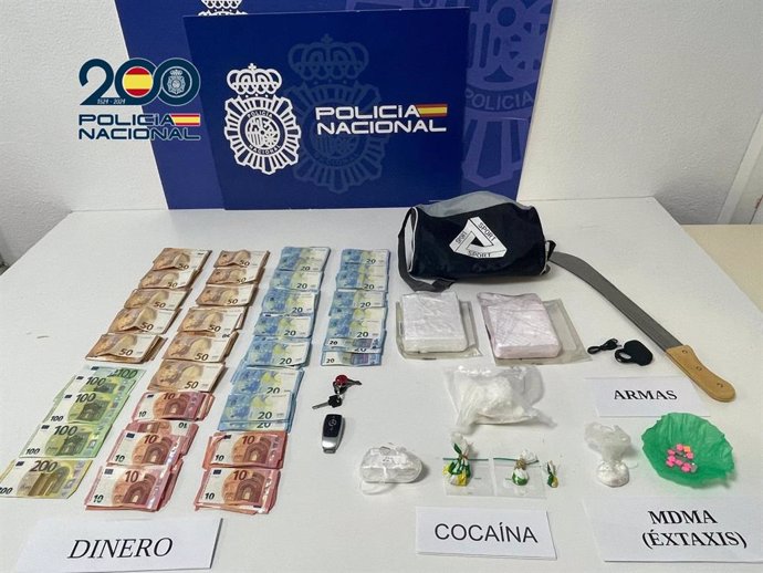 Efectos intervenidos en una operación 'antidroga' en Santa Cruz de Tenerife