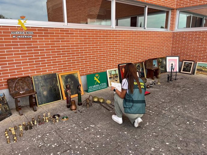 Efectos recuperados en la operación Oleox.