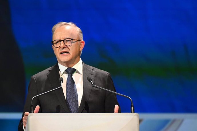 El primer ministro de Australia, Anthony Albanese.