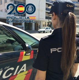 Agente de Policía Nacional en imagen de archivo