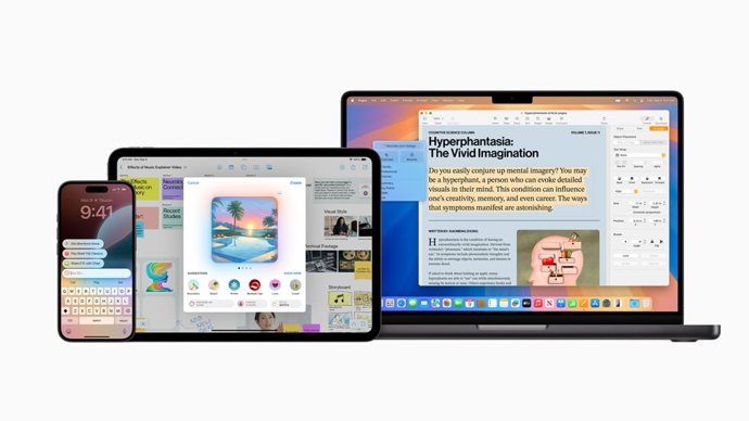 Latam.-Portaltic.-Apple Intelligence llegará a iPhone 15 Pro, iPad y Mac con chip M1 y versiones posteriores a partir de octubre