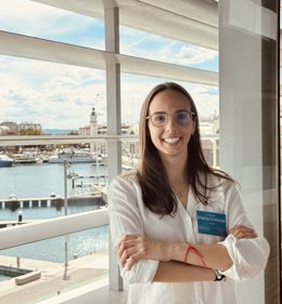 L'alumna María Dolores Boluda