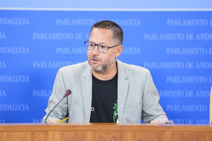 El portavoz del Grupo Mixto-AdelanteAndalucía, José Ignacio García