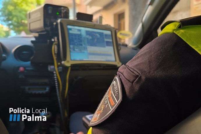 Controles de velocidad efectuados por la Policía Local de Palma