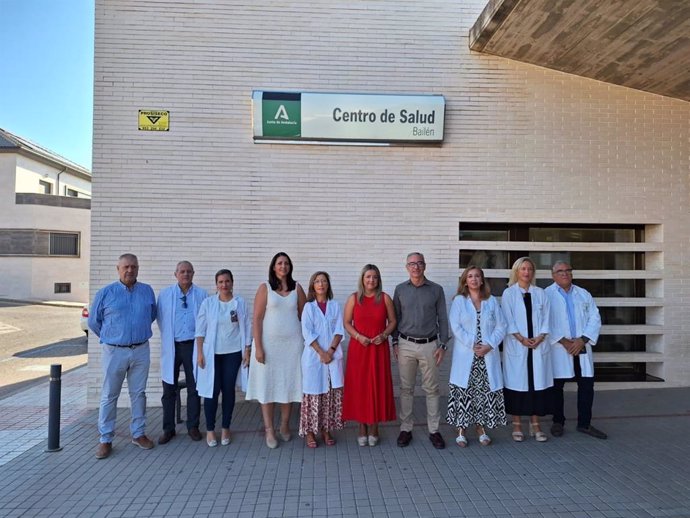 Visita al centro de salud Nuevo Bailén.