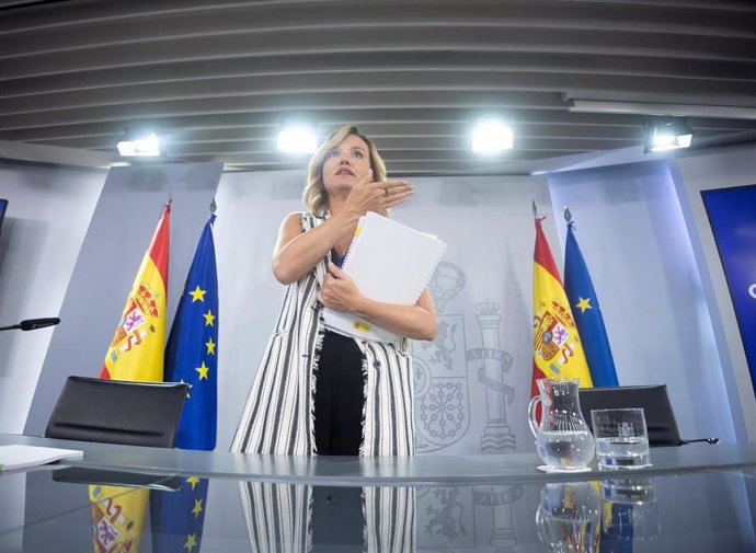 La ministra de Educación, Formación Profesional y Deportes y portavoz del Gobierno, Pilar Alegría, 