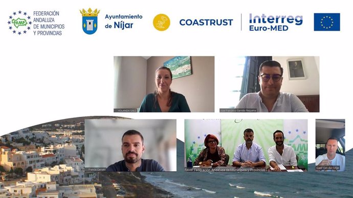 Reunión telemática en el marco del proyecto europeo Coastrust.