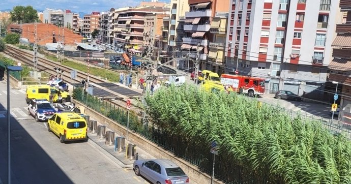 Imagen del lugar del accidente