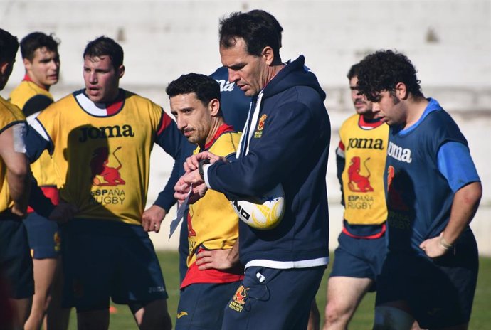 El seleccionador español de rugby, Pablo Bouza