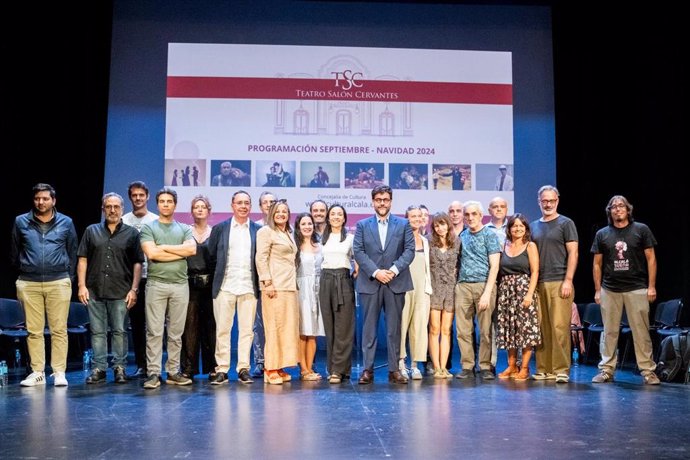 Presentación de la nueva temporada en el Teatro Salón Cervantes