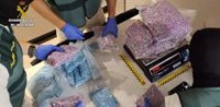Nueve detenidos en Málaga e Ibiza con más de un millón de pastillas de éxtasis valoradas en 25 millones de euros