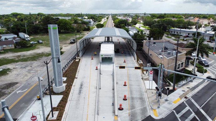 Sistema de tránsito rápido en autobús de Miami-Dade de OHLA