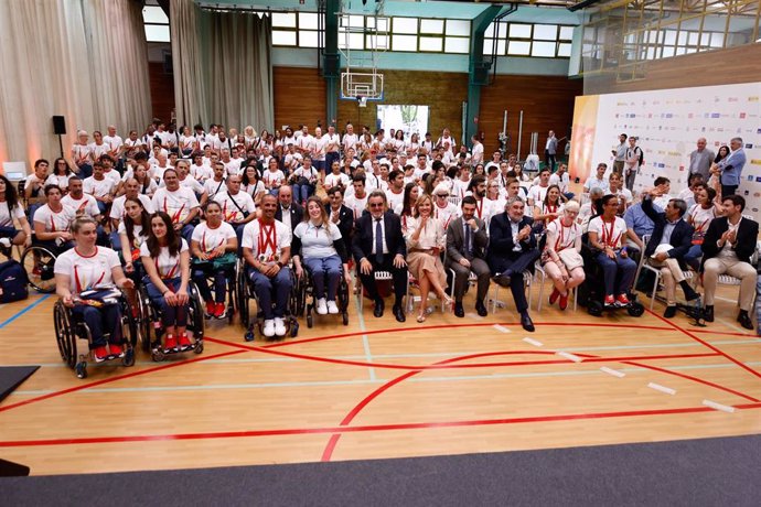 Los deportistas paralímpicos españoles agradecen al Gobierno de España su apoyo en los Juegos de París 2024, en un acto celebrado en la sede del Consejo Superior de Deportes (CSD)