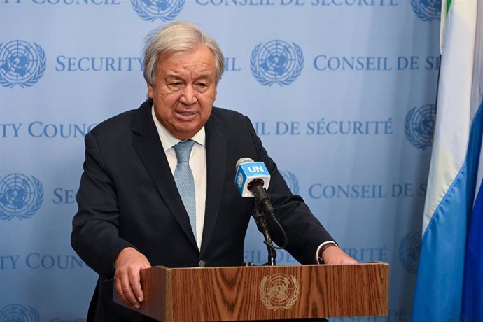 El secretario general de Naciones Unidas, António Guterres