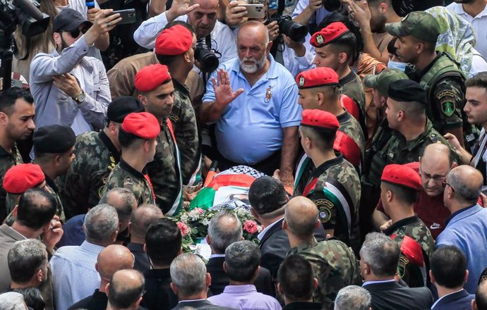 Funeral de la activista estadounidense de origen turco muerta en Cisjordania por un disparo de las fuerzas israelíes