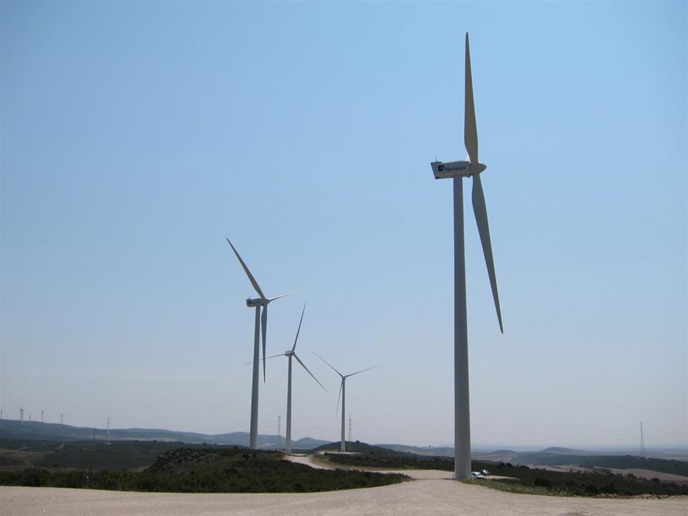 Archivo - Aerogeneradores 