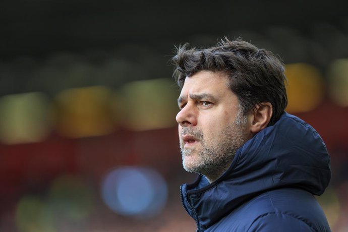 Archivo - Mauricio Pochettino manager of Chelsea during the English championship Premier League football match between Sheffield United and Chelsea on 7 April 2024 at Bramall Lane in Sheffield, England - Photo Jez Tighe / ProSportsImages / DPPI