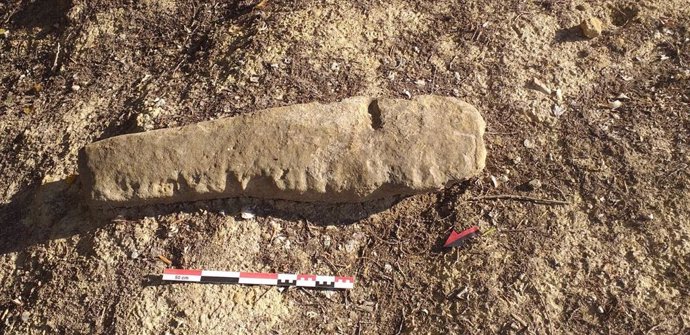 Restos hallados en la excavación de Taralpe de Alhaurín de la Torre.