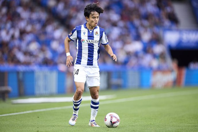 El jugador japonés de la Real Sociedad, Take Kubo.