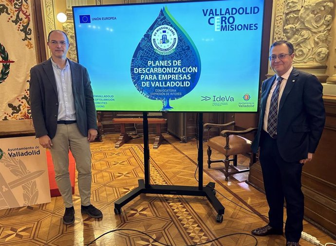 Presentación del plan de Descarbonización para Empresas que convoca el Ayuntamiento de Valladolid.