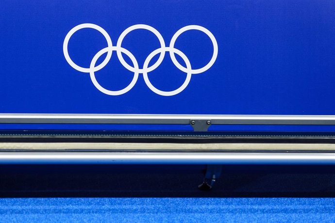 Archivo - Detail of olympics rings during the Women's 200m Freestyle Final swimming on Paris La Defense Arena during the Paris 2024 Olympics Games on July 29, 2024 in Paris, France.