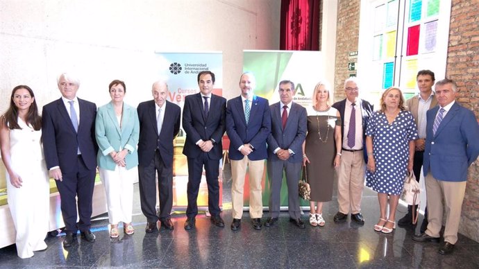 Inauguración del curso de verano de la UNIA 'Un modelo de Justicia para Andalucía'.