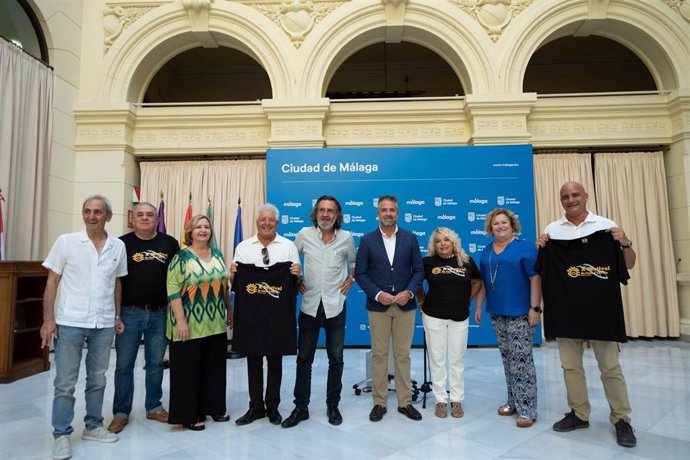 Presentación de la final del Festival de Cortos 'Paco Leal' de El Palo de Málaga.