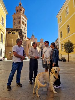 Teruel abre un proceso de participación ciudadana para determinar las zonas en las que los perros puedan ir sin correa.