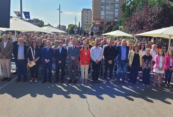 Acto institucional de la Diada en Girona