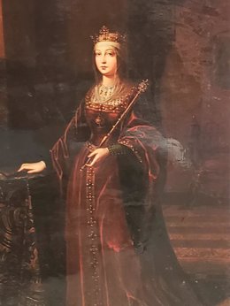 Copia de retrato de la Reina Isabel I.