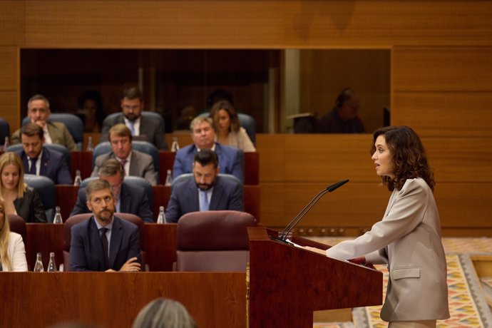 Isabel Díaz Ayuso, presidenta de la Comunidad de Madrid