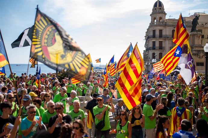 La marcha en Tarragona