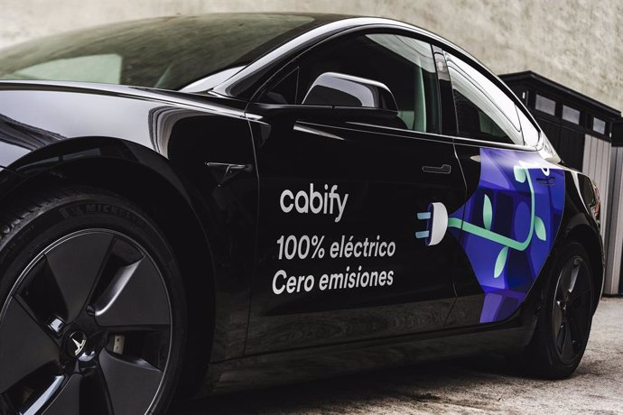 Archivo - Vehículo de Cabify