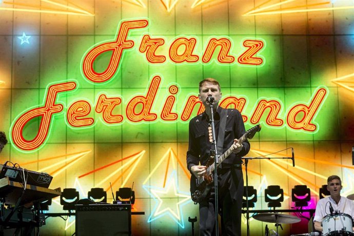 Archivo - Concierto de Franz Ferdinand en el FIB 2019