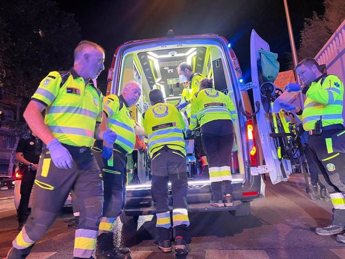 Un motorista de 68 años sufre un accidente en Serrano y la Policía Municipal investiga si  hay otro vehículo implicado